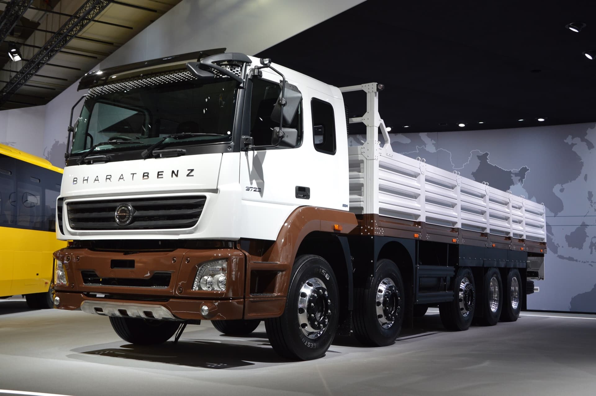 BharatBenz 3723R five-axle rigid truck at IAA 2016