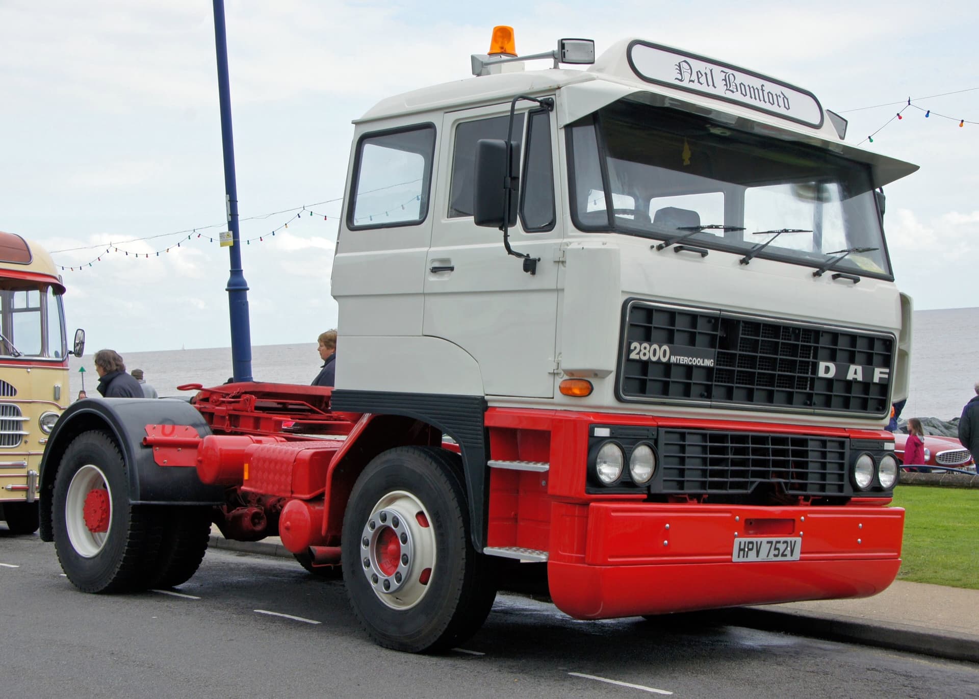 1979 DAF 2800 tractor trailer (Neil Bomford)