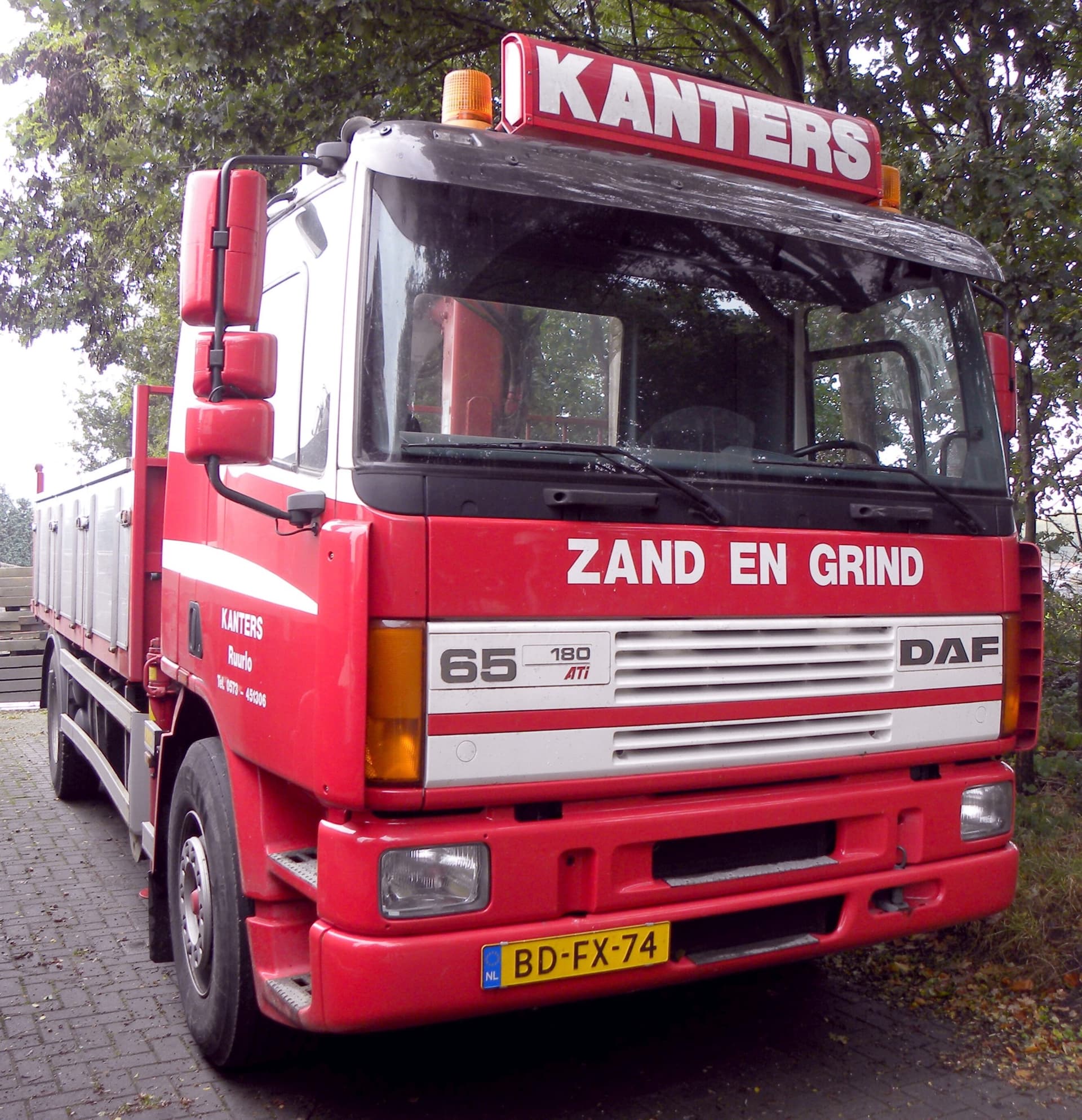 DAF 65.180 ATi, Kanters