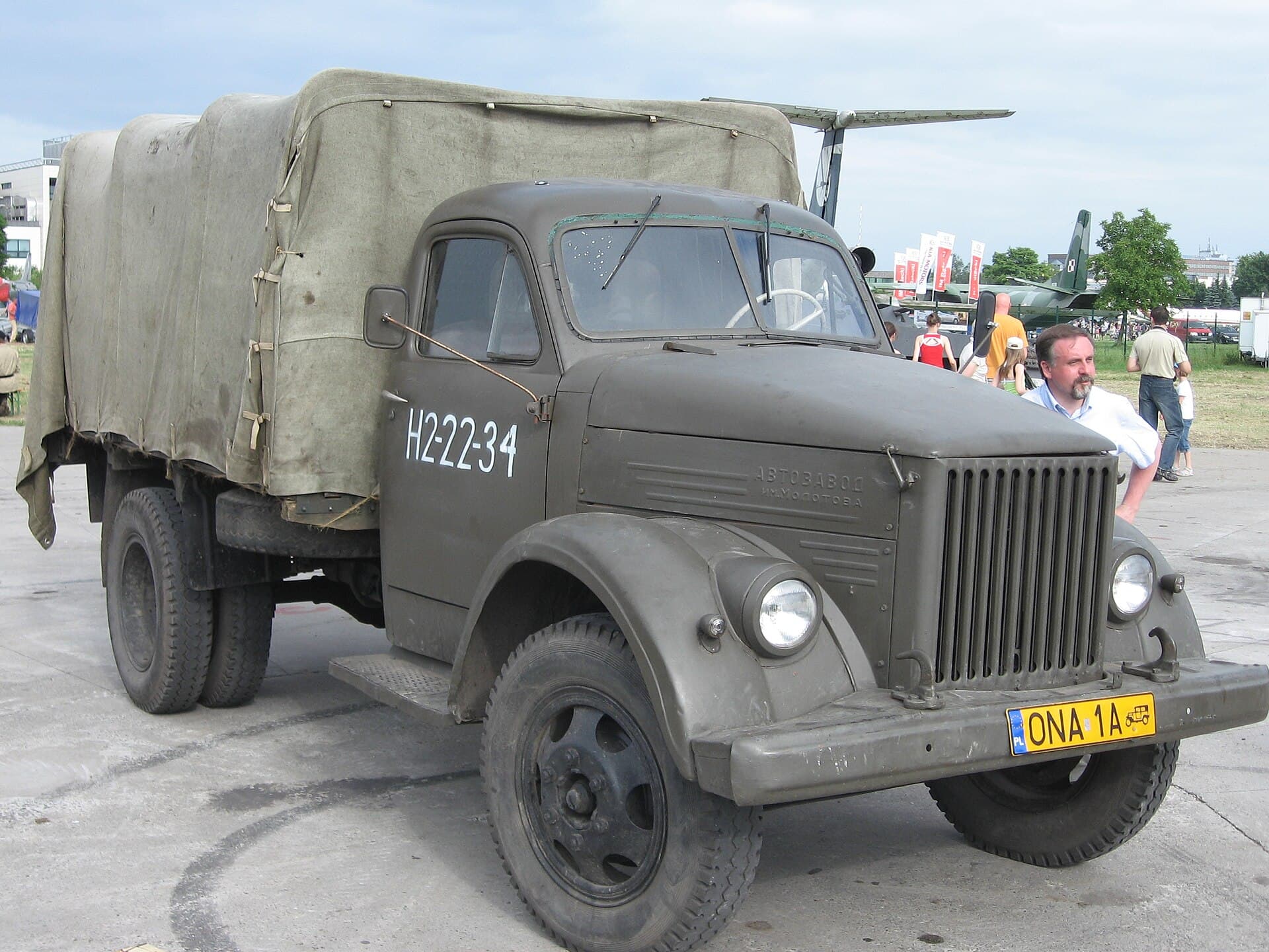 GAZ-51 during the VII Aircraft Picnic in Kraków
