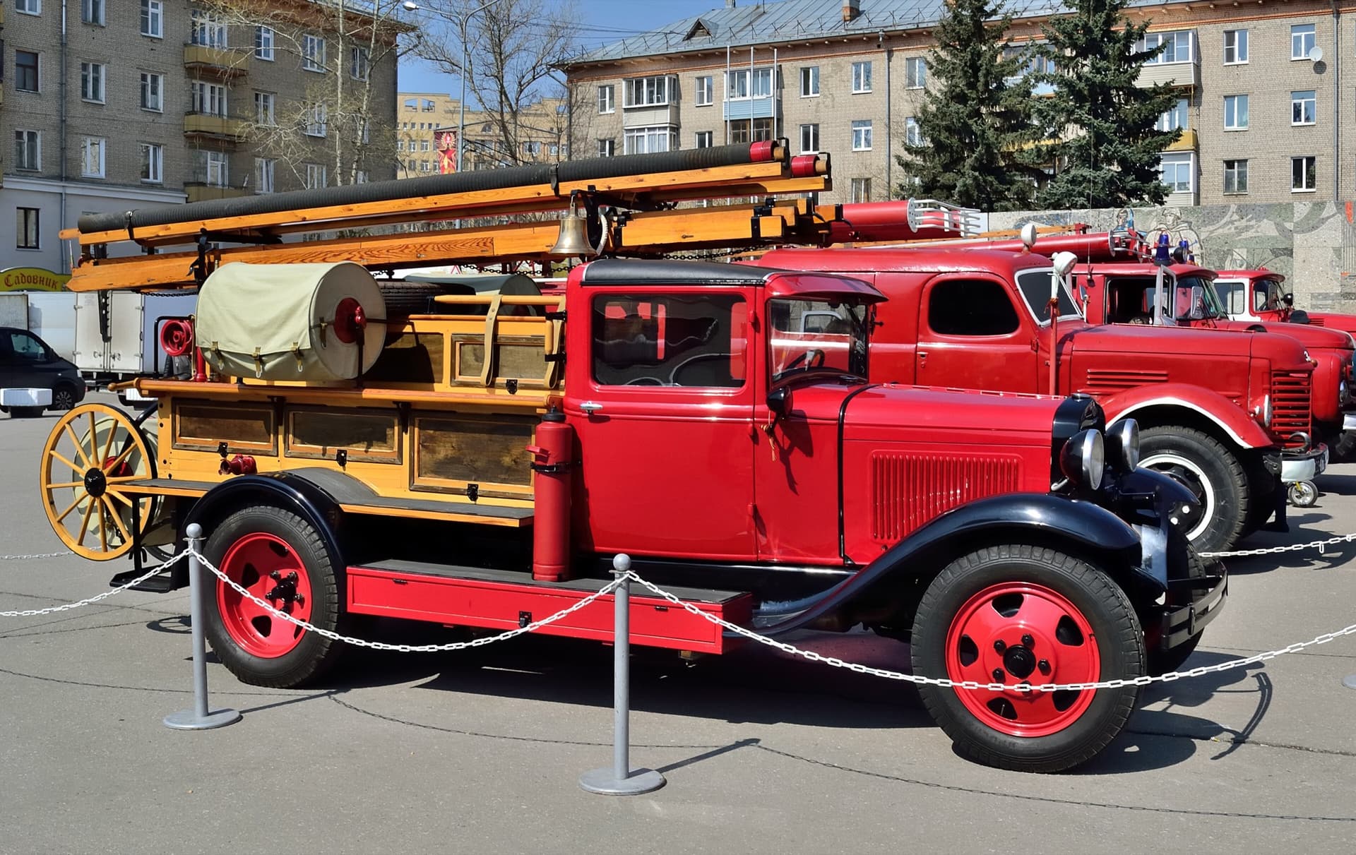 PMG-1 fire engine based on GAZ-AA