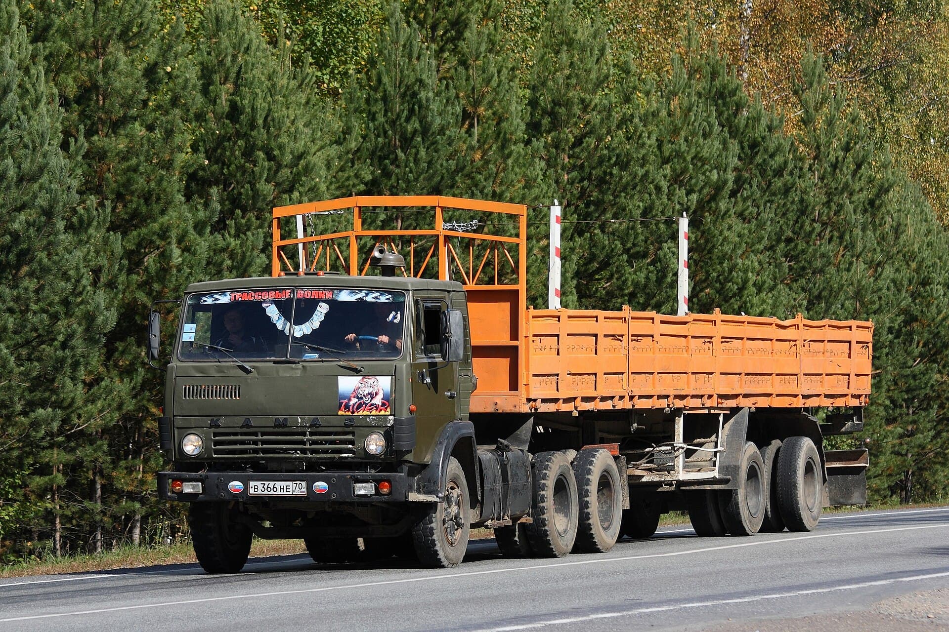 KamAZ-5410 in Tomsk Oblast