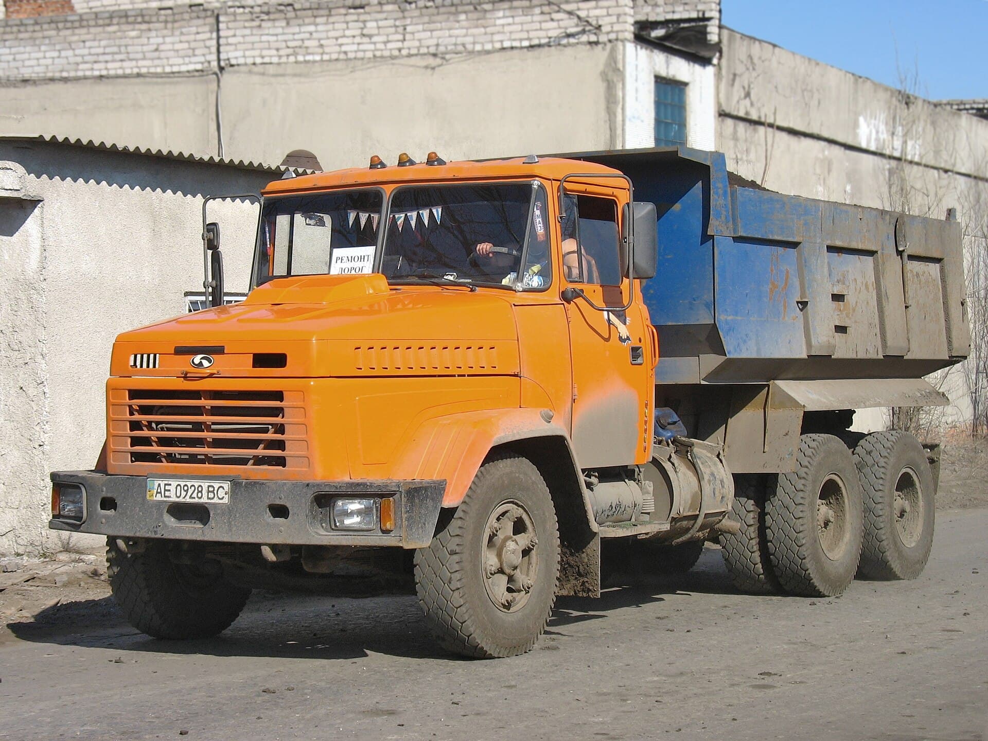KrAZ-6510 Ukrainian tip truck