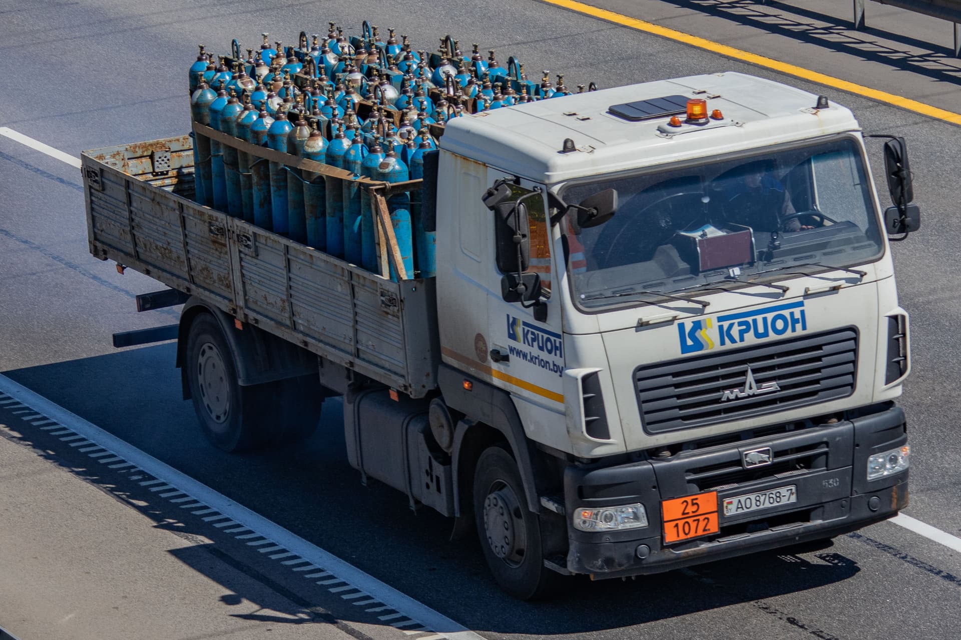 MAZ-5340 truck in Minsk