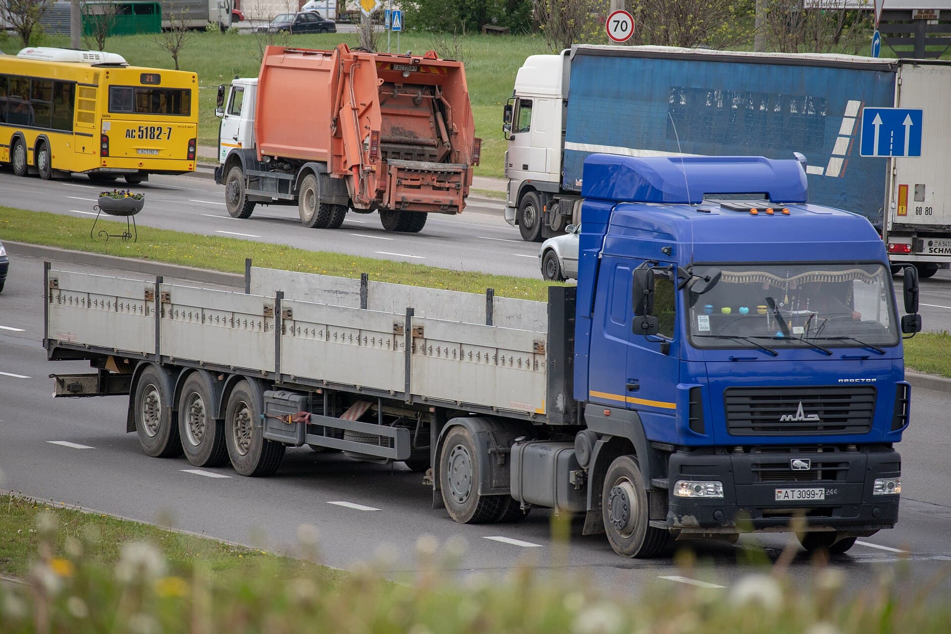 MAZ-5440 truck in Minsk 08