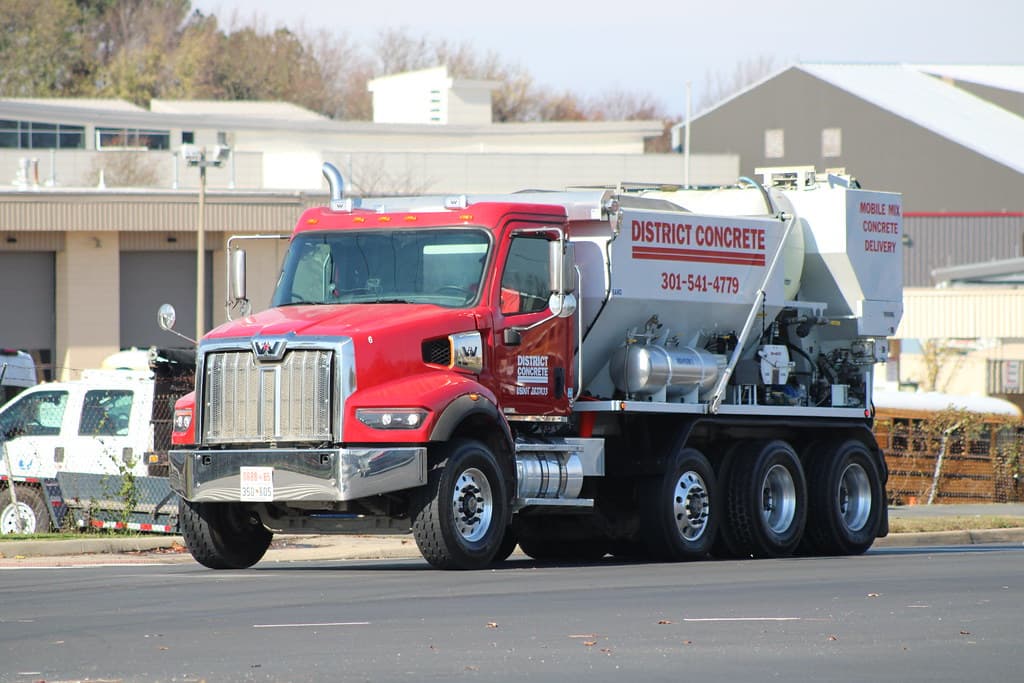 Western Star 47X volumetric mixer
