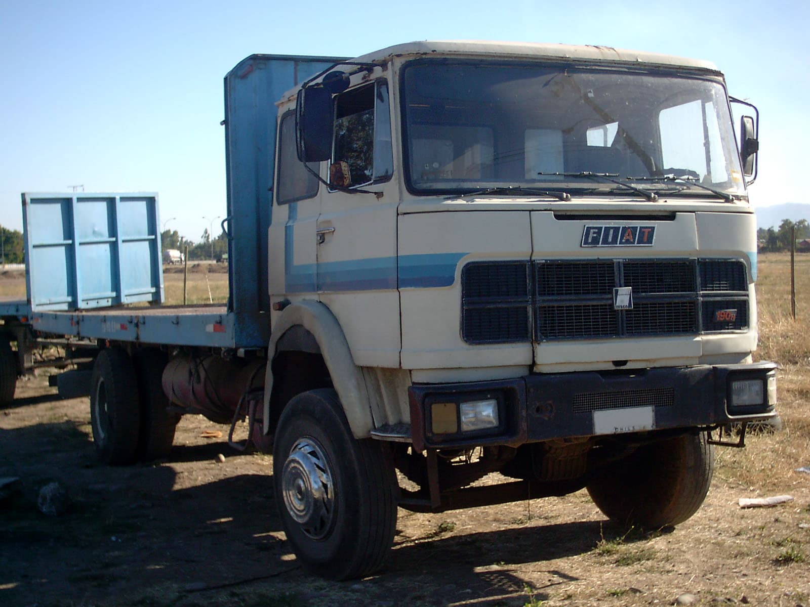 Fiat 190 H flatbed truck