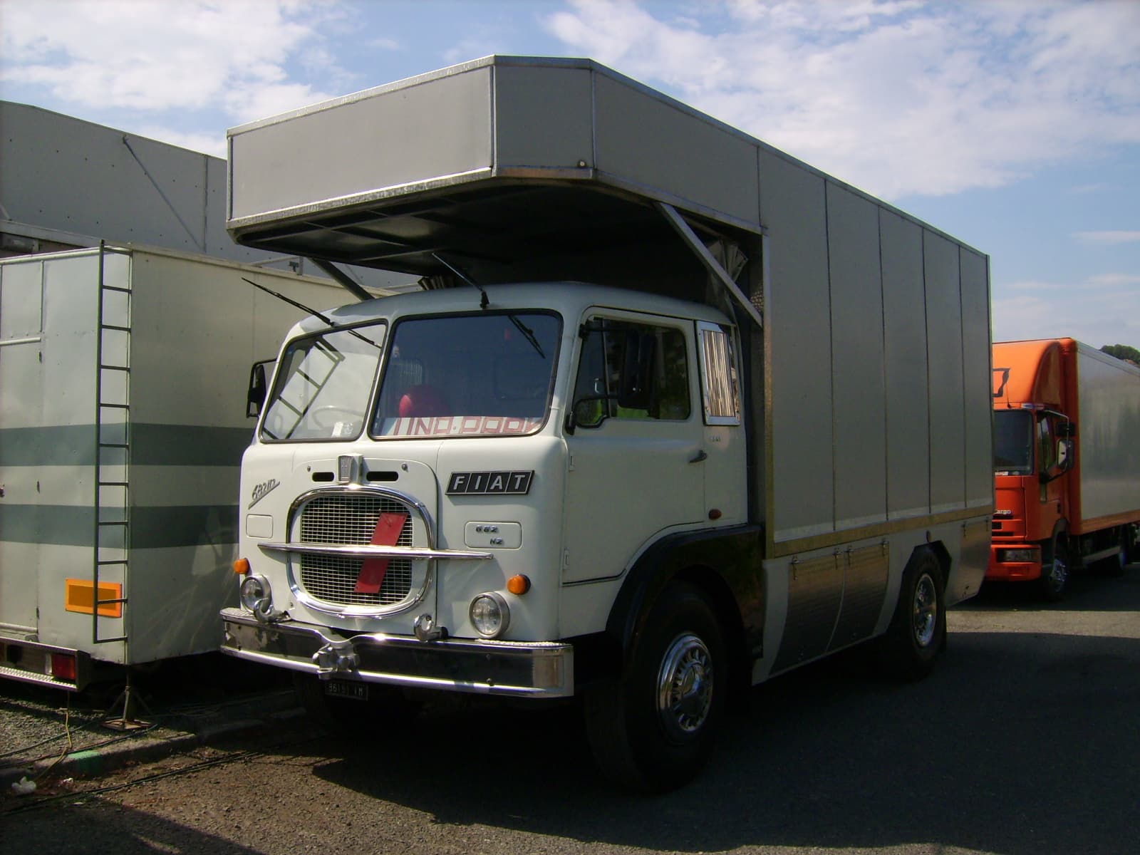 Fiat 682 N2 specialist truck photographed in Acqui Terme