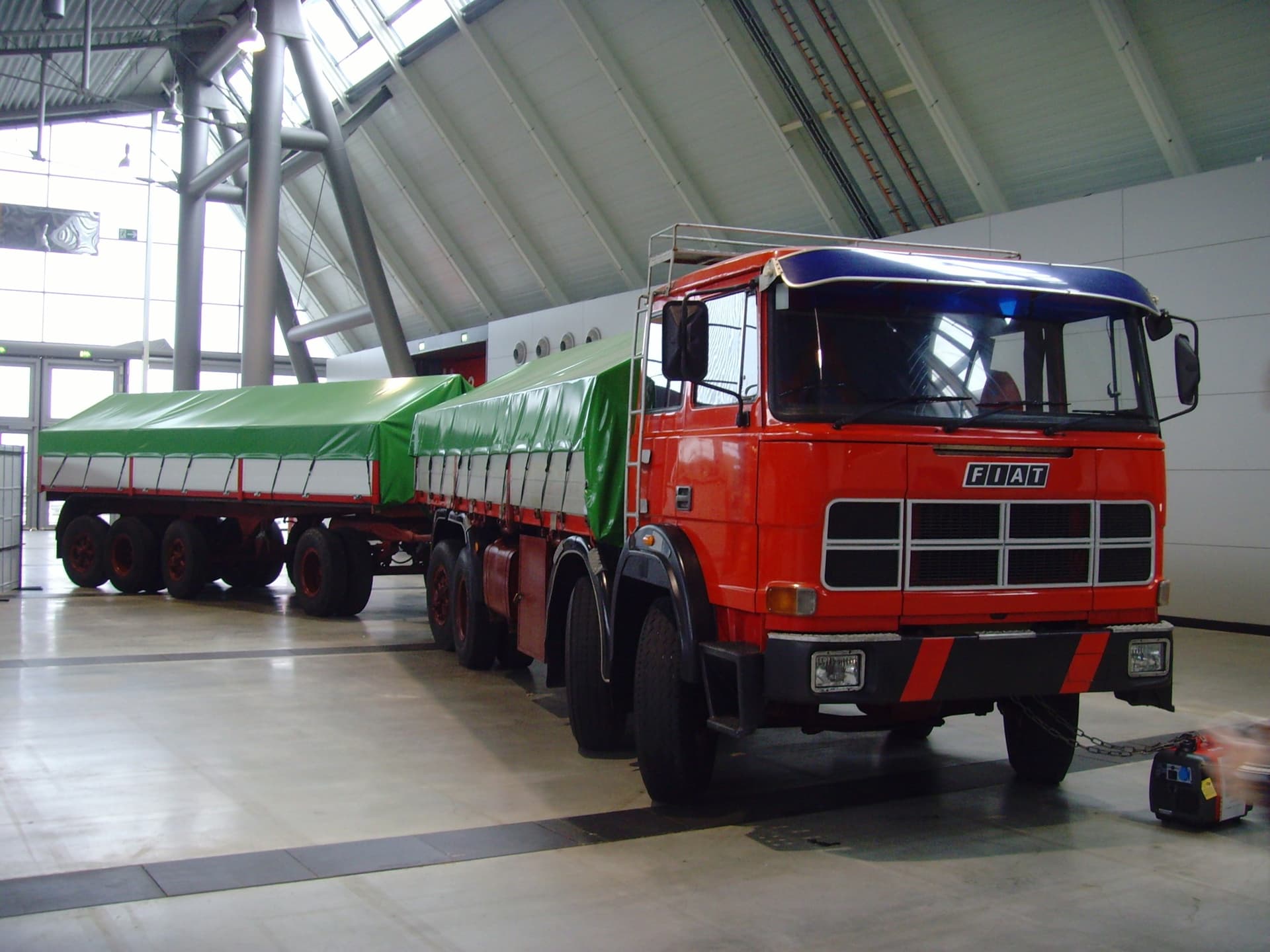 Fiat 691 eight-axle road-train combination at Retro Classics Stuttgart 2010