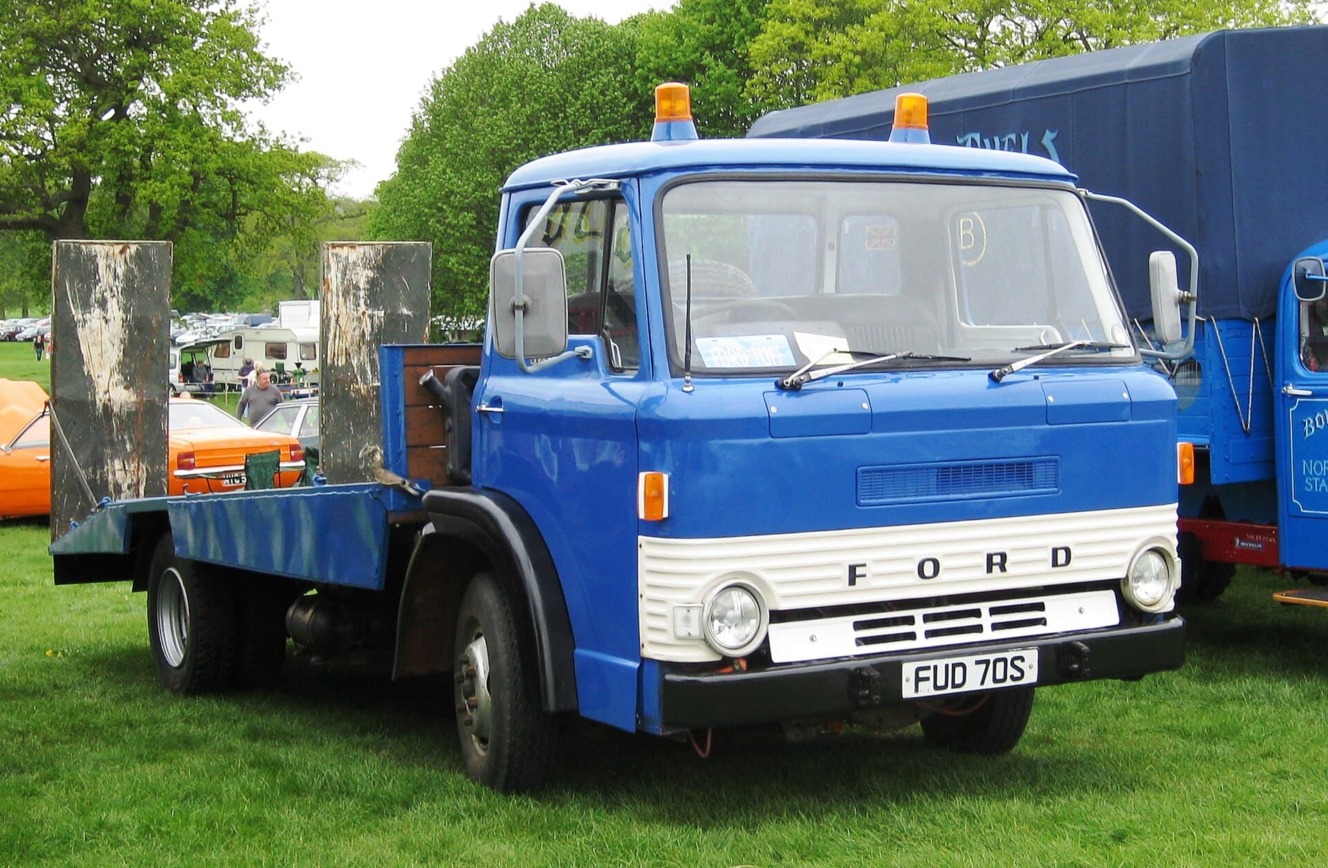 Ford D series light truck at Weston Park Transport Show