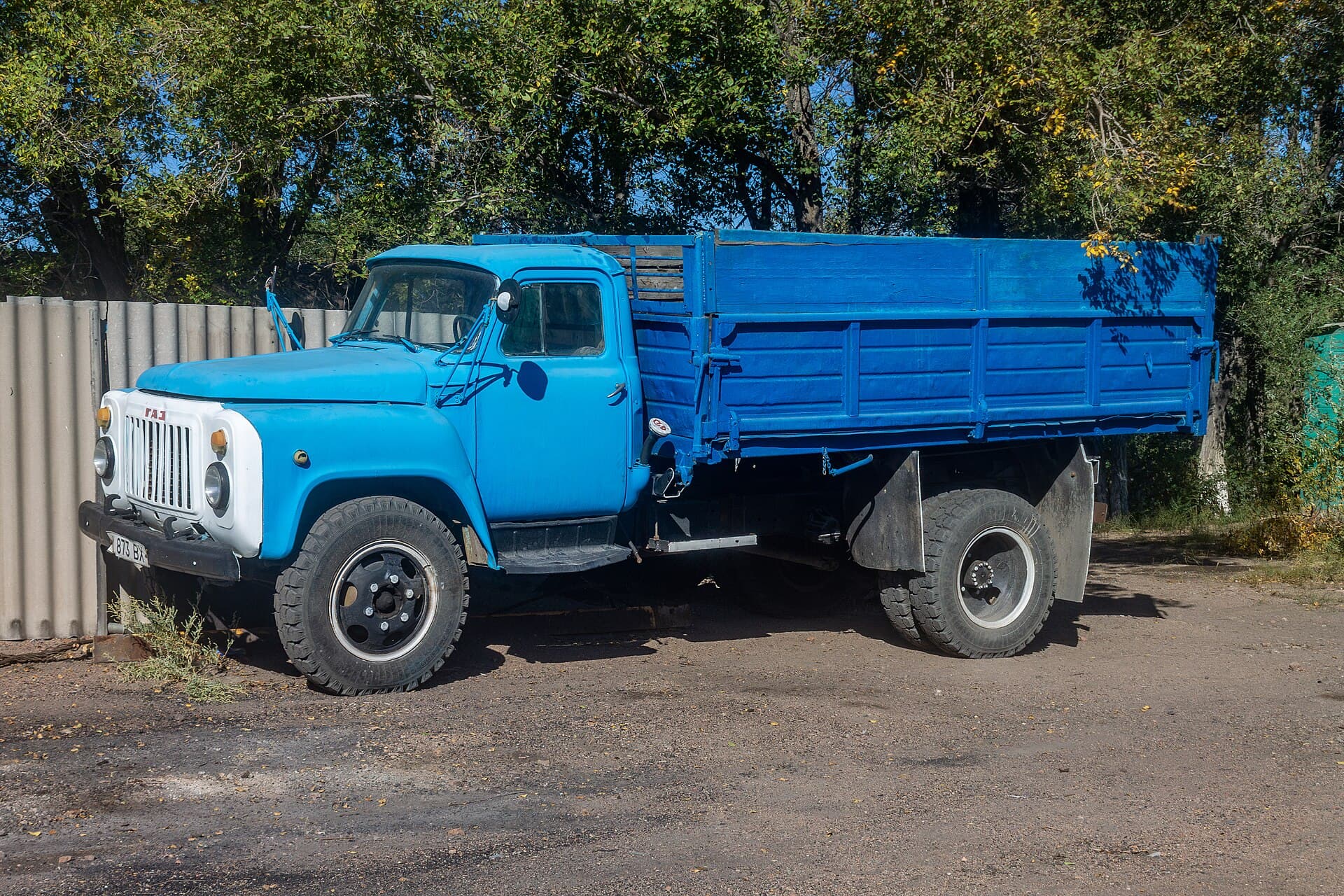 Балхаш-1, ГАЗ-53 на Тикшокы (1)