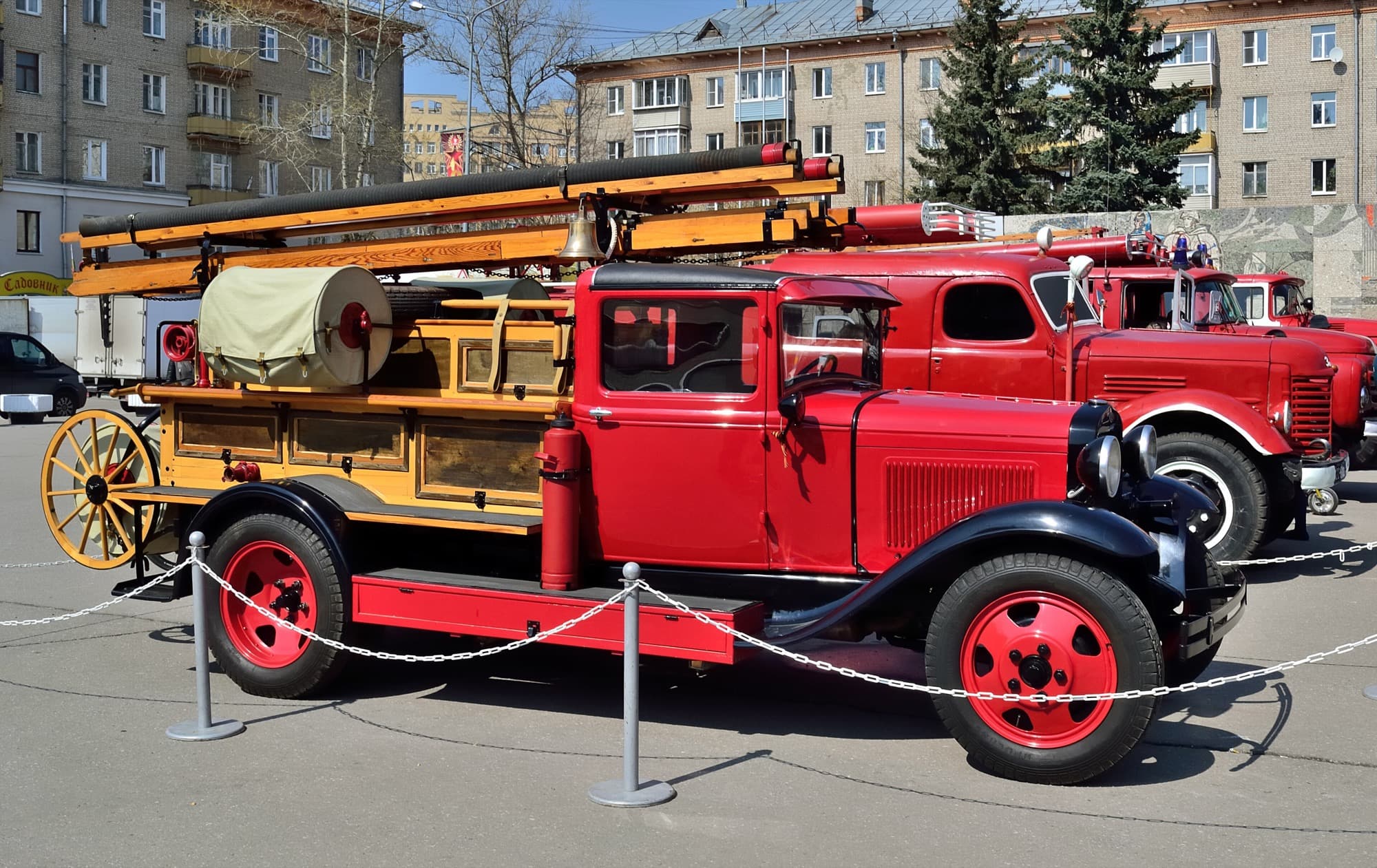 PMG-1 fire engine based on GAZ-AA