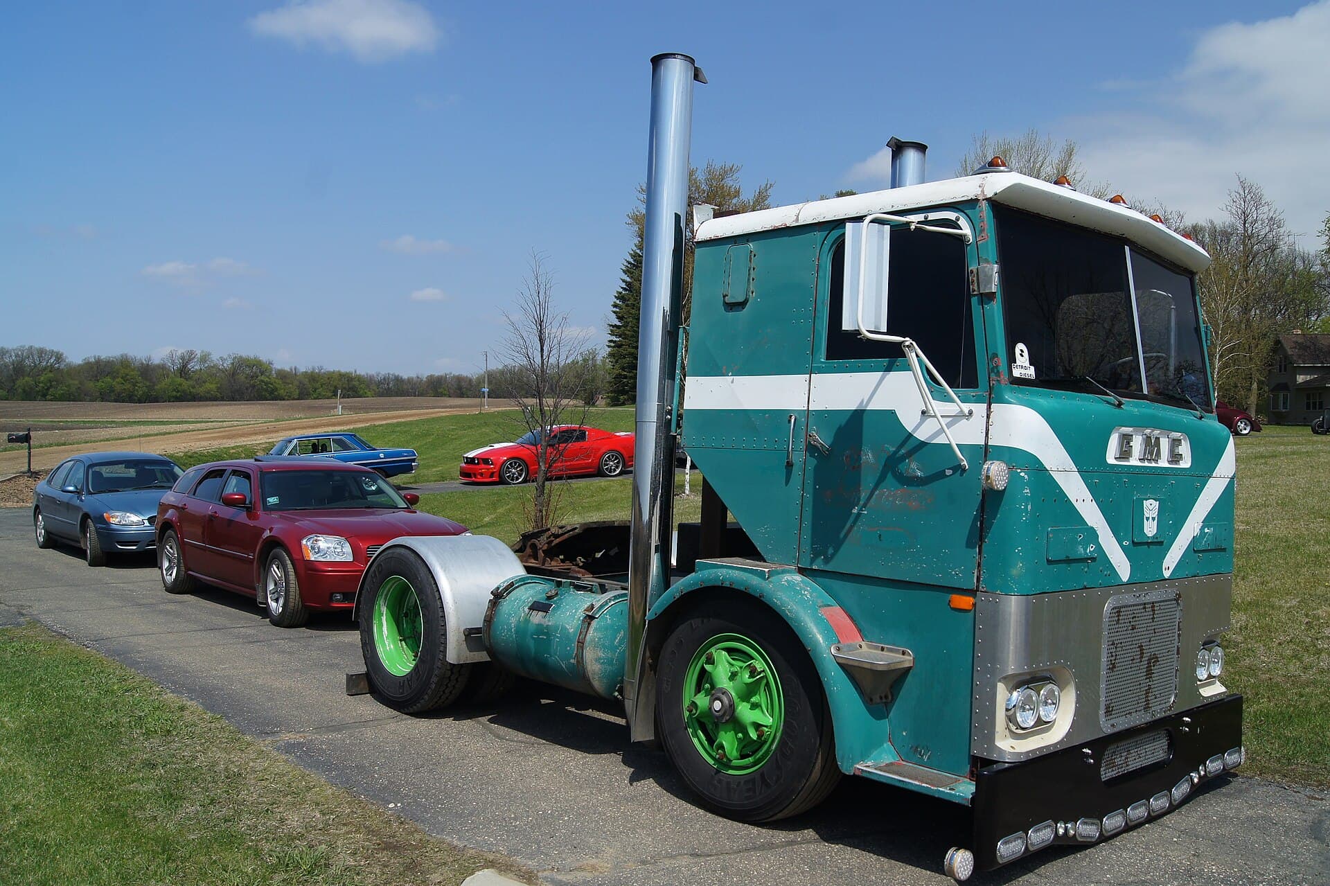 1959 GMC F-Model cab-over, commonly known as the Crackerbox