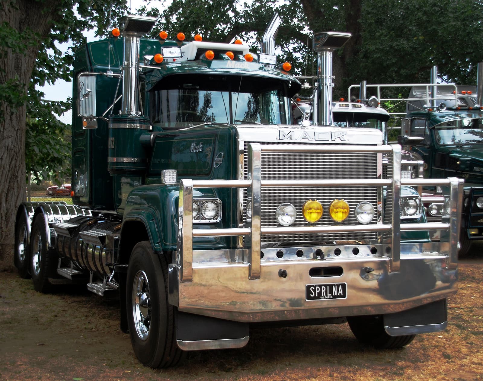 1984 Mack Super-Liner at the David Calleja Memorial Car Show