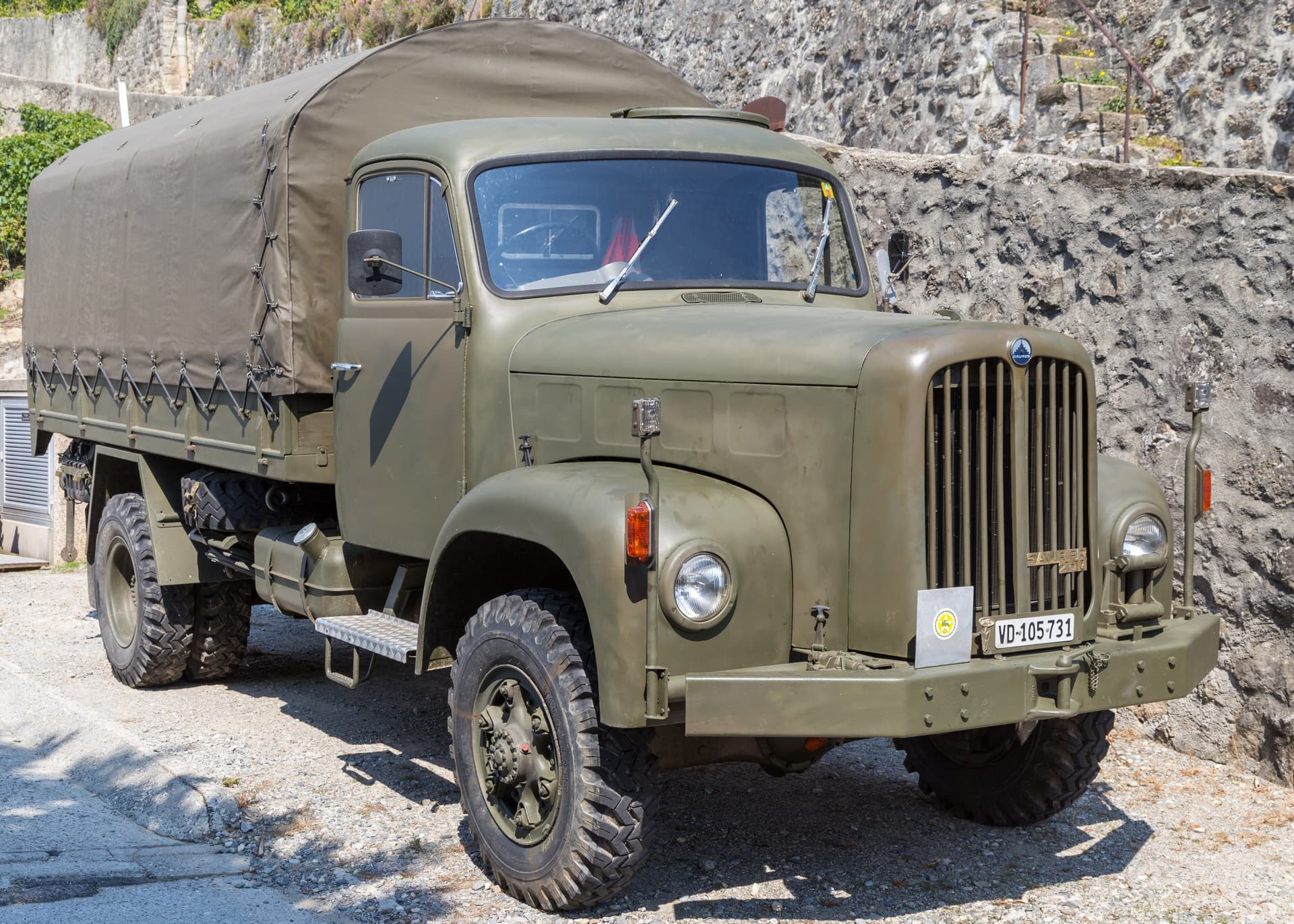 Saurer 2DM in Lavaux